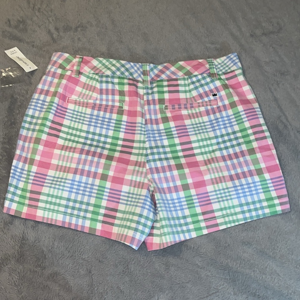 Crown & Ivy Caroline Plaid Shorts - Picture 2 of 6